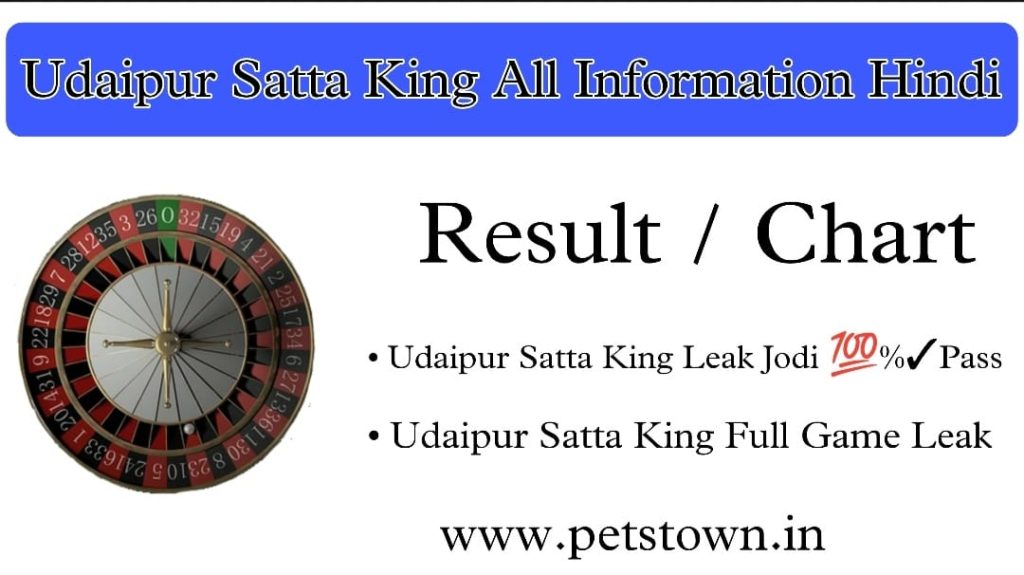 Udaipur Satta King | Udaipur Satta King Result